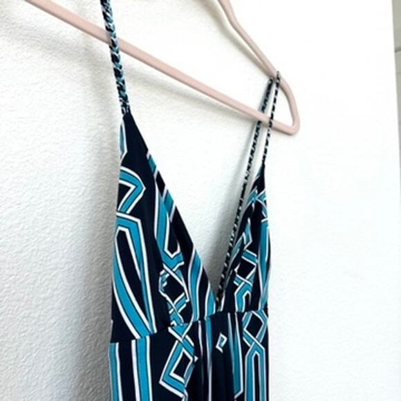 Julie Brown Olivia Maxi Multi Color Geometric New With Tags Size Medium NWT - Picture 3 of 10